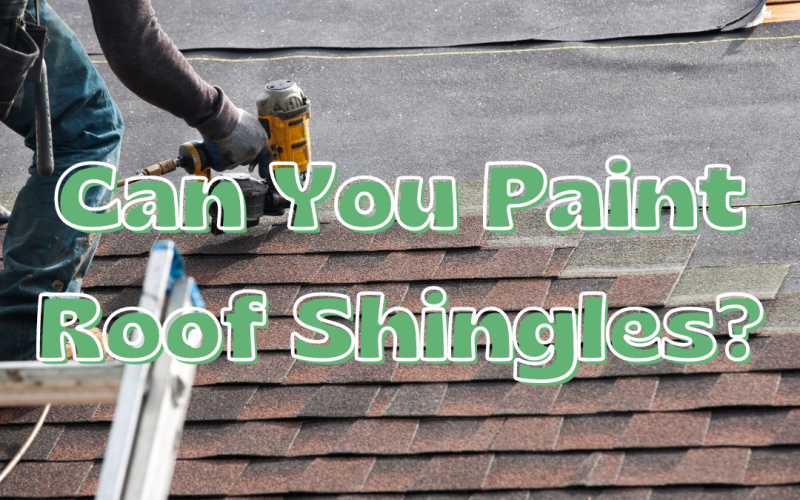 Can You Paint Roof Shingles?