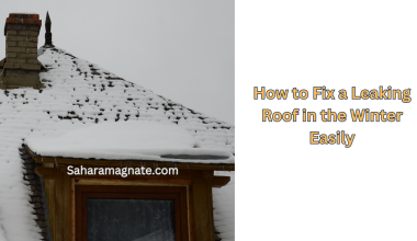 How to Fix a Leaking Roof in the Winter Easily